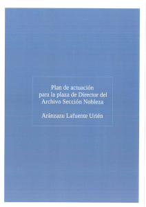 Plan de actuación - Ministerio de Educación, Cultura y Deporte