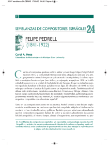 Felipe Pedrell - Fundación Juan March