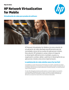 HP Network Virtualization for Mobile