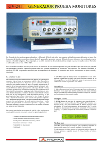 gv-241 generador prueba monitores