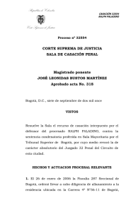 Corte Suprema de Justicia - Articulación Regional Feminista