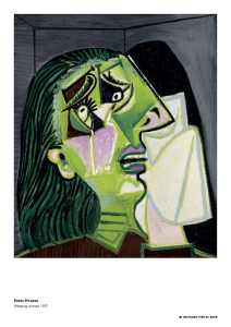 pablo picasso Weeping woman 1937