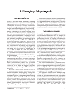 I. Etiología y fisiopatogenia