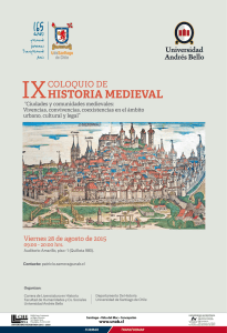 historia medieval - Departamento de Historia