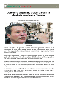 Gobierno argentino polemiza con la Justicia en el caso Nisman