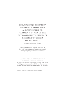 marriage and the family between anthropology and the