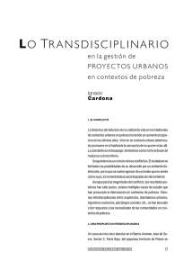 lo transdisciplinario - Revista Elementos, Ciencia y Cultura