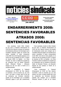 07-Notícies Sindicals 05-2012 (Sentències Endarreriments