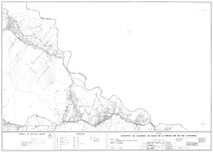 Proyecto catastro de usuarios de aguas de la ribera sur del río