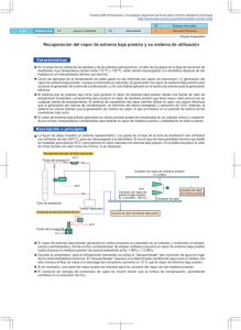 Recuperación del vapor de extrema baja presión y su sistema de