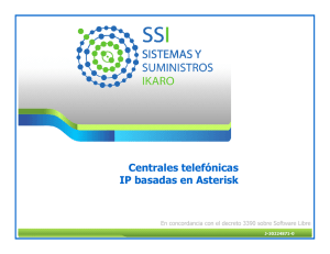 Centrales telefónicas IP basadas en Asterisk
