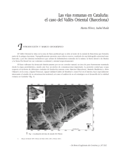 Las vías romanas en Cataluña: el caso del Vallès Oriental
