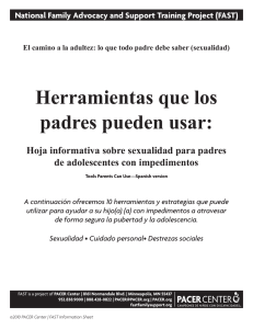 (sexualidad) Herramientas que los padres pueden usar