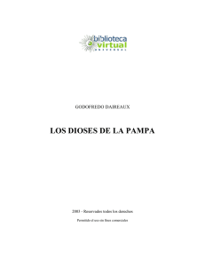 los dioses de la pampa - Biblioteca Virtual Universal