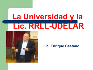 Diapositiva 1 - Facultad de Derecho | Universidad de la República