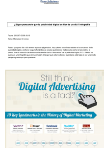 ¿Sigue pensando que la publicidad digital es flor de un día? Infografía