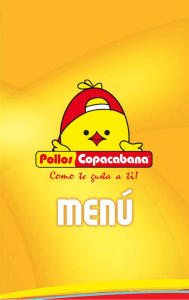 MENUS POLLOS Y CAFE