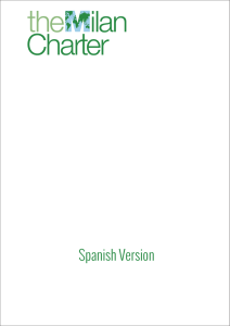 Spanish Version - Carta di Milano