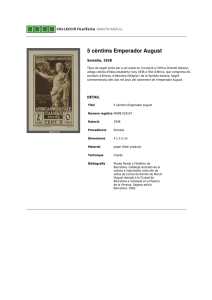 5 cèntims Emperador August