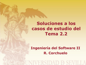 Solución a los casos de estudio del tema 2.2