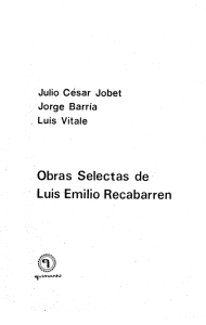 Obras selectas de Luis Emilio Recabarren