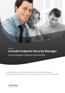 Brochure Comodo Endpoint Security Manager