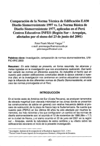 Comparación de la Norma Técnica de - Biblioteca Central