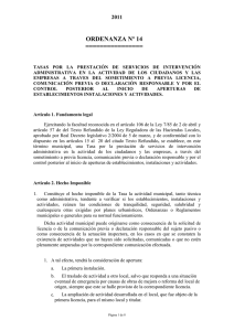 ordenanza nº 14 - Ayuntamiento de Langreo