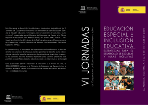 Educación especial e inclusión educativa - unesdoc