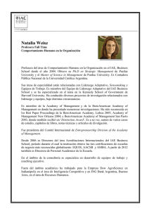 Weisz Natalia Weisz - IAE Business School