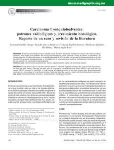 Carcinoma bronquioloalveolar