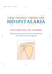 Inestabilidad del hombro Planteamiento práctico de