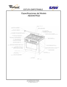 Especificaciones del Modelo AB30467RQ0