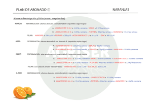 Plan Abonado Naranjas - agriserfertilisers.com
