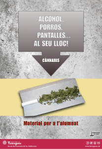 Cànnabis... al seu lloc - Ajuntament de Tarragona