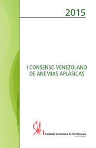 i consenso venezolano de anemias aplásicas