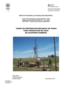 11-2014 Curso Perforación Mecánica Pozos Goya, Corrientes