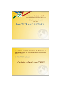 Los CEFFA en PHILIPPINES