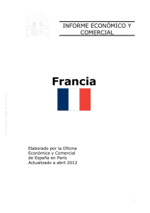Francia: informe económico-comercial