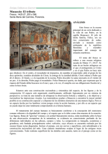 Comentario Tributo, Masaccio - IES JORGE JUAN / San Fernando