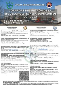 cartel de las jornadas