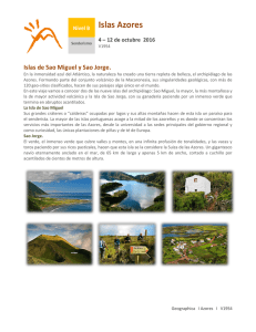 Islas Azores - Geographica
