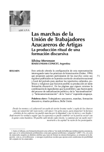 Las marchas de la Unión de Trabajadores Azucareros de Artigas