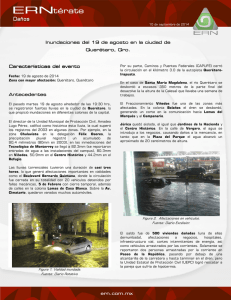 Daños por Inundación Querétaro 19 Agosto 2014