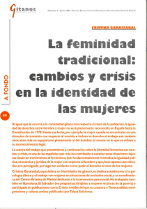La feminidad tradicional - Fundación Secretariado Gitano