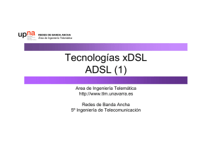 xDSL-ADSL Archivo - Área de Ingeniería Telemática