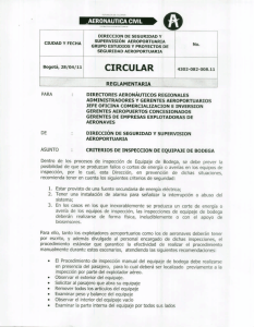 008-2011-CRITERIOS DE INSPECCION DE EQUIPAJE