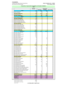 Boletín Estadístico No 13 2009