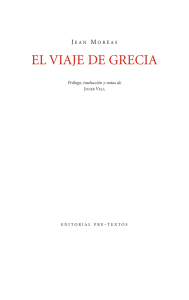 EL VIAJE DE GRECIA - Editorial Pre