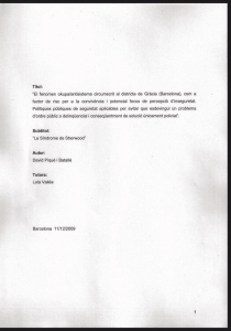 Títol: "El fenomen okupaz`antisistema circumscrit al